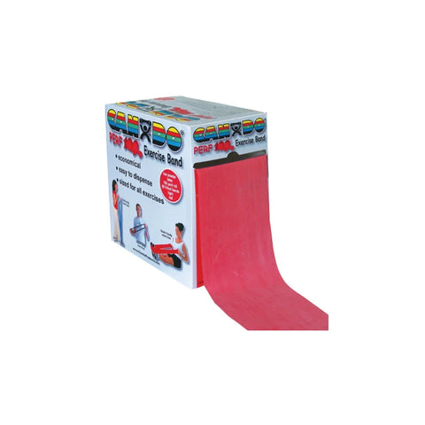 CanDo Bands with Perforations - Exercise Band Roll (Packaging - Each)