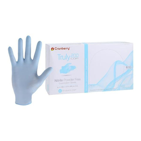 Pro2 Solutions, Inc -Truly 200 Nitrile Exam Gloves X-Large Blue Non-Sterile Chemo Tested, 10 BX/CA CR3219