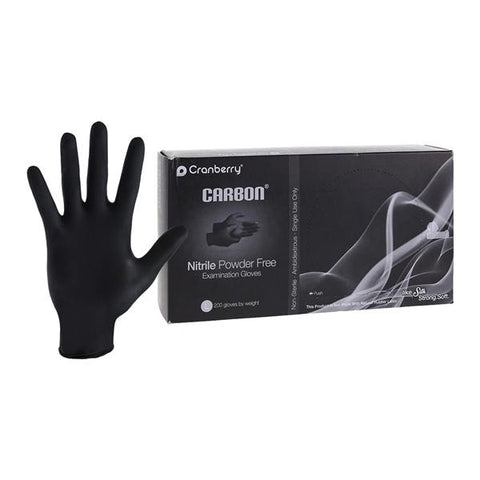 Pro2 Solutions, Inc -Carbon Nitrile Exam Gloves Large Black Non-Sterile, 10 BX/CA CR3238