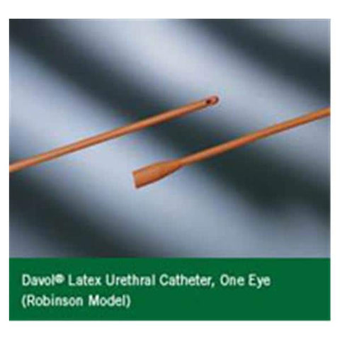 Bard Medical Division Bardex Intermittent Catheter Straight Hollow Round Tip Rubber 18Fr - 056118