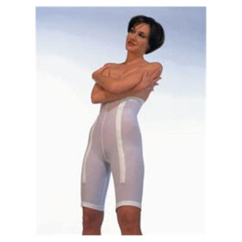 BSN Medical, Inc SupportWear Plastic Surgery Girdle Mid Thigh Medium Women 27-28" White - 110662