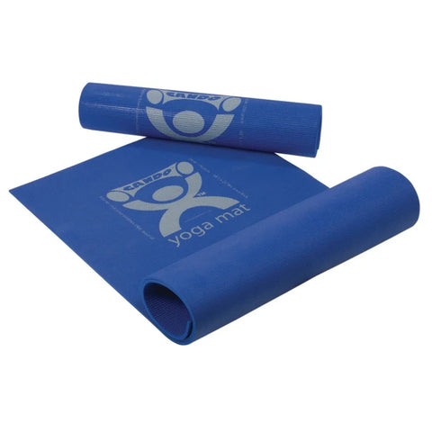 CanDo Yoga Mats 25" Thick - Blue (Dimensions - 68" x 24" x .25") (Packaging - Each)