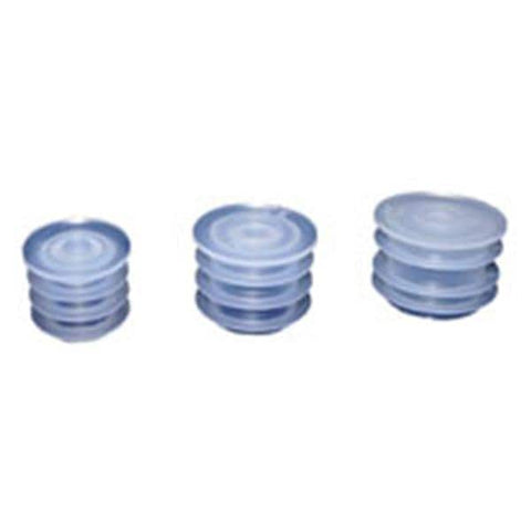 Clarke Container Division Adapter Cap Plastic 28mm Transparent Reusable 100/Pack - 96012