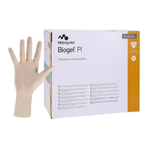 Molnlycke Healthcare -Biogel PI Synthetic Polyisoprene Surgical Gloves 8, 4 BX/CA 40880