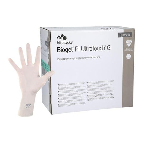Molnlycke Healthcare -Biogel PI Ultratouch G Polyisoprene Surgical Gloves 8.5 Straw, 4 BX/CA 42185