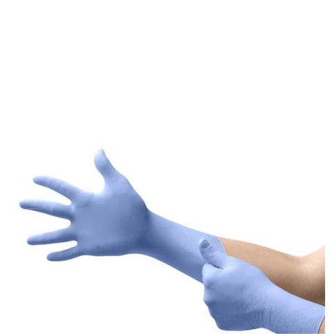 Microflex Inc -MICROFLEX FreeForm EC Nitrile Exam Gloves 2X-Large Extended Blue Non-Sterile Not Chemo Approved, 10 BX/CA FFE-775-XXL