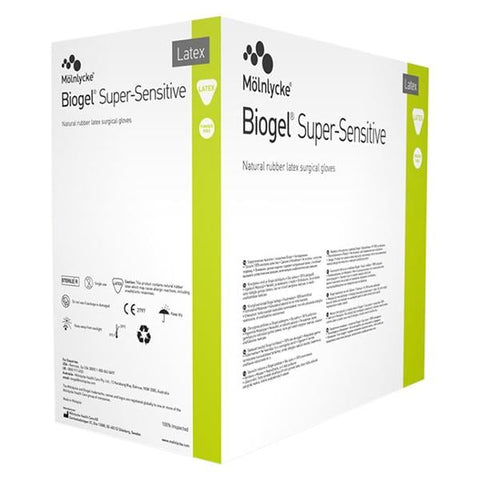 Molnlycke Healthcare -Biogel Super-Sensitive Surgical Gloves 6.5 82565