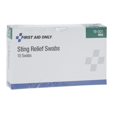 Acme United Corporation Swabs Insect Bite & Sting 10/Box - 19-001-001