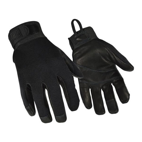 Ansell Healthcare Products LLC -Ringers Synthetic Leather/Kevlar/Flexible Thermoplastic Rubber Flame Resistance Tactical Gloves X-Small Black 532-07