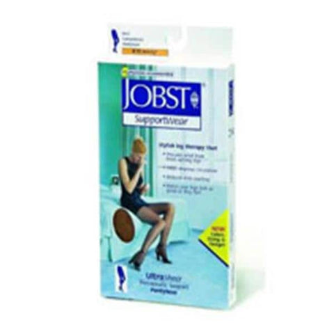BSN Medical, Inc Jobst Ultrasheer SupportWear Compression Pantyhose Waist High Plus Silky Beige - 117236