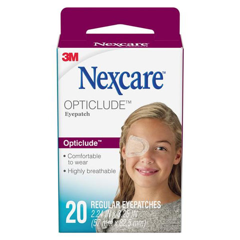 3M Medical Products Nexcare Opticlude Cotton Eye Patch 2.24x3.25" Oval Regular LF - 1539