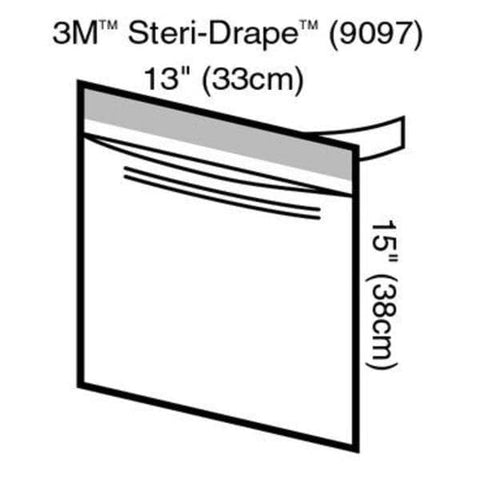 3M Medical Products Steri-Drape 13x15" Instrument Pouch — 9097
