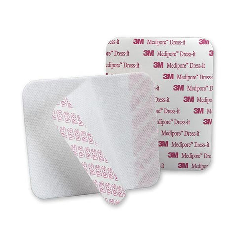 3M Medical Products Medipore Dress-It Soft Cloth Cover Dressing 3-7/8x4-5/8" NS Adhs NAdhr LF - 2954