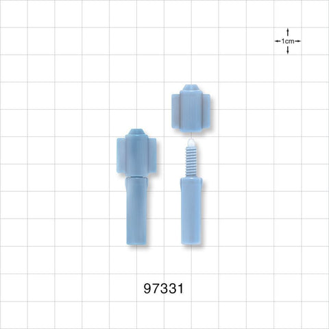 3-Part Torquer, Blue - Fits 2.4 FR - 3 FR Guide Wires (0.032 inch - 0.038 inch, 0.8 mm - 1 mm) - 97331