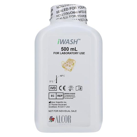 Alcor Scientific iWash Wash Bottle 4x500mL 4/Case - 112-12-001