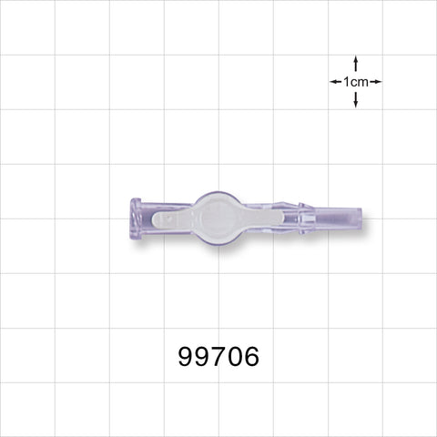 1-Way Stopcock, Female Luer Lock, Male Luer Slip - 58 psi - 99706