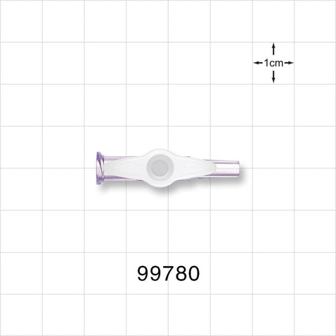 1-Way Stopcock, Female Luer Lock, Male Luer Slip - 50 psi - 99780