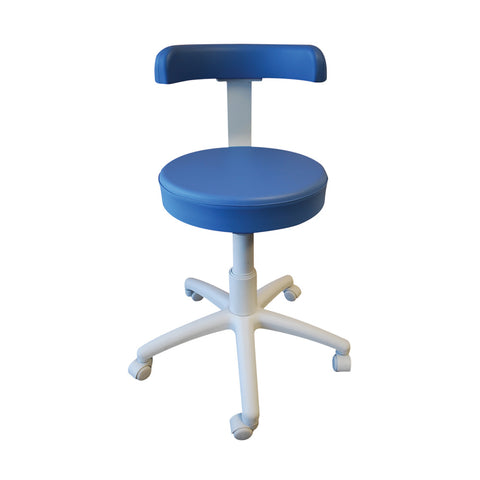 BR Surgical Pneumatic Stool with Backrest BR900-7561