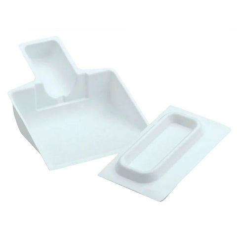Biohazard Plastic Scoop with Scraper