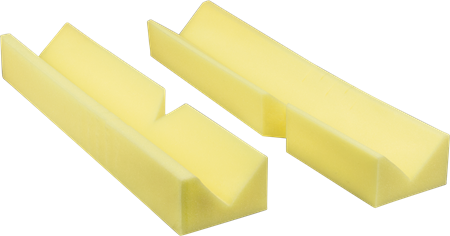 DEROYAL LAMINECTOMY ARM CRADLE WITH TROUGH NON-COMPRESSED (PACKAGING - 5 PAIR/CASE) (DIMENSIONS - 24” x 5” x 3”)