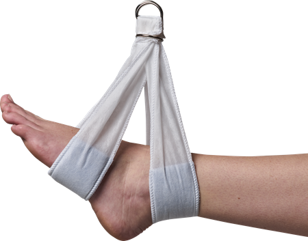 DEROYAL SURGICAL LEG HOLDER (DIMENSIONS - Stirrup Set, Non-Woven) (DESCRIPTION - D-Ring) (PACKAGING - 12 CASE)