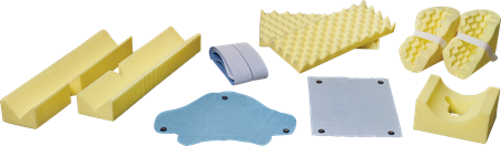 DEROYAL® PATIENT POSITIONING KIT - ANDREWS TABLE STYLE KITS (PACKAGING - 12 CASE)