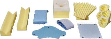 DEROYAL® PATIENT POSITIONING KIT - ANDREWS TABLE STYLE KITS (PACKAGING - 12 CASE)