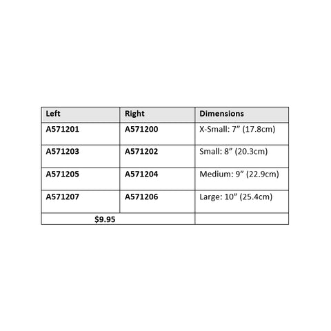 Over-the-Wrist Edema Gloves - Open Finger