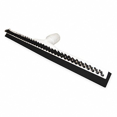 21 W Straight Neoprene Floor Squeegee Without Handle Black/White