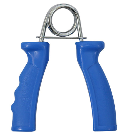 CanDo Ergonomic Hand Grip, Pair - Blue, heavy - 24 lb