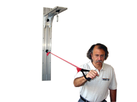 CanDo WalSlide Original Exercise Station, 4' Vertical Section with Overhead Section