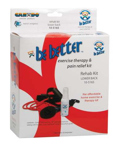 Be Better rehab kit, lower back
