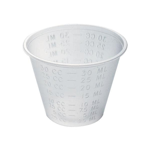 Dynarex Corporation Cup Graduated Medicine Plastic 1 oz Clear 100/Pk, 50 PK/CA - 4252