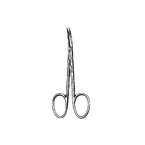 Miltex Scissors Cuticle 3-1/2" Standard Pattern German Chrome Each - Integra Miltex - 40-435