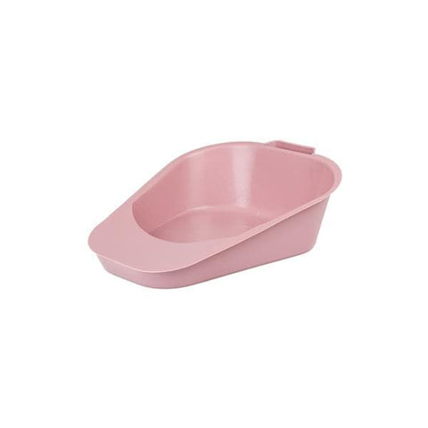 Medegen Medical Products, LLC Bedpan Fracture 1.1qt Dusty Rose Plastic Female With Handle Each, 12 Each/CA - H102-10