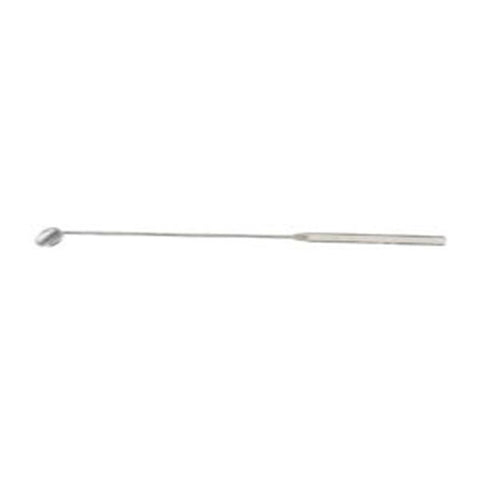 Miltex Laryngeal Mirror 14mm #0 Octagonal Threaded Stainless Steel Each - Integra Miltex - 23-4-0