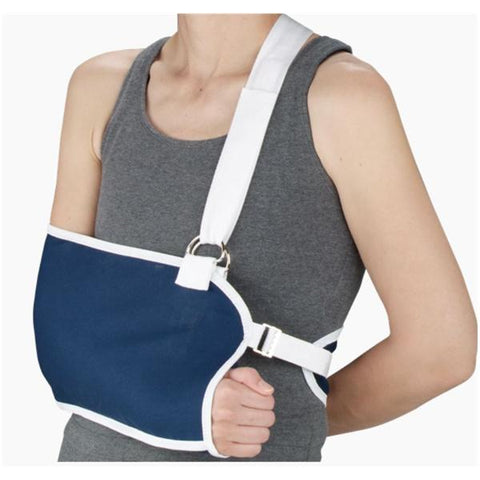 Deroyal Industries Inc Sling & Swathe Immobilizer Adult Shoulder Canvas Navy Size Medium Universal Each - 9001-03