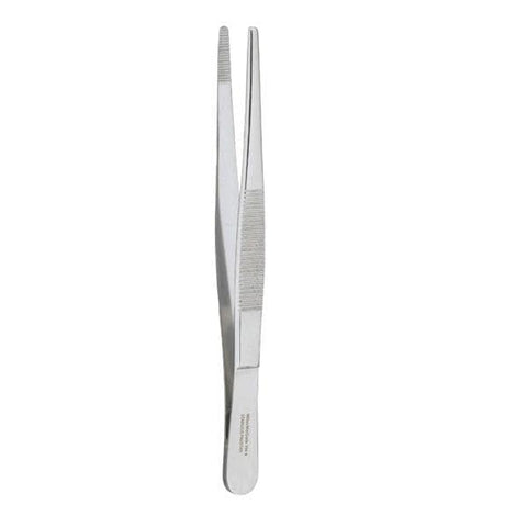 Miltex Forcep Dressing Vantage 4-1/2" Serrated Stainless Steel Each - Integra Miltex - V96-4