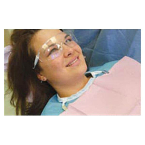 Crosstex International Apron Patient Plastic Unisex Blue 36 in x 54 in Adult Each - NP5BL