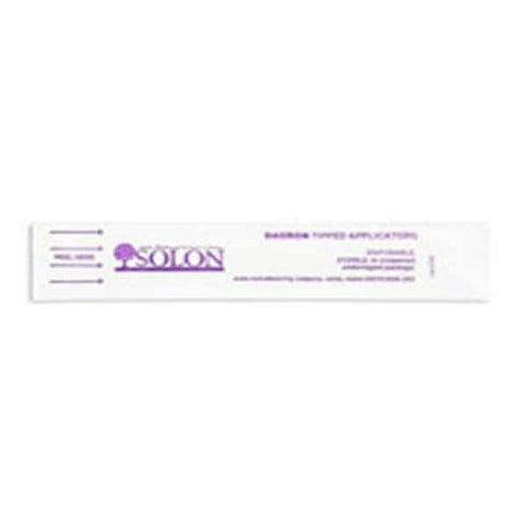 AMD Ritmed Applicator Swab MacroPur Dacron Tipped Strl 6 in Serrated Plastic Shaft 200/Bx, 10 BX/CA - 4002D