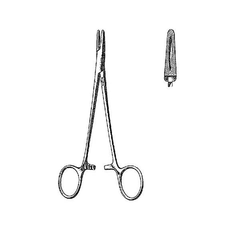 Miltex Holder Needle Mayo-Hegar 8" Stainless Steel Each - Integra Miltex - 8-48