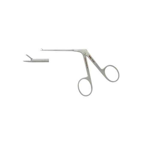 Miltex Forcep Micro Alligator 3-1/4" 0.8mm Wide Serrated Stainless Steel Each - Integra Miltex - 19-2100