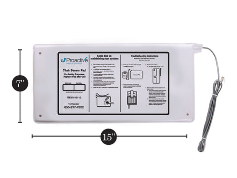 Chair Sensor Pad-1 Year 7"x15" PA-10112 | Each
