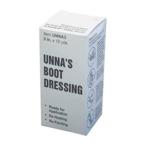 Graham Bandage Unna Boot Zinc Oxide/Calamine 3"x10yd 12/Bx - Field/Everest &Jennings - UNNA-C3