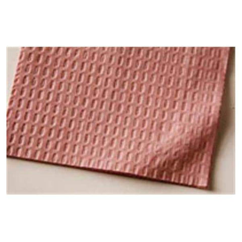Tidi Products LLC Bib Towel TIDI Ultimate Waffle 13 in x 18 in Mauve 3 Ply Tissue / Poly 500/Ca - 917406