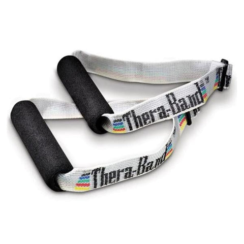 The Hygenic Corp. Handle Exercise Thera-Band Black/White Pair Pr, 12 PR/CA - 22120