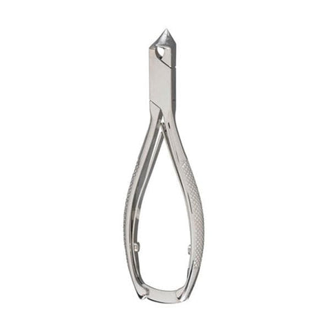 Miltex Nipper Nail 5-1/2" Angled Jaw Double Spring Stainless Steel Each - Integra Miltex - 40-215-SS