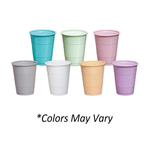 Crosstex International Cup Drinking Plastic 5 oz Blue 100/Pk, 10 PK/CA - CXBL