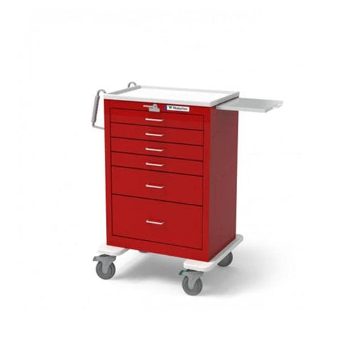 Waterloo Industries Cart Tall Unicart 43-1/2x29x24-1/2" 5" Casters/2 Locking Each - UTRLU-333369-RED