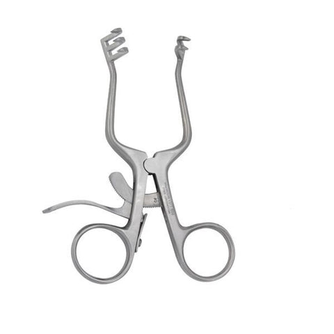 Miltex Retractor Weitlaner Vantage 4" Sharp 2x3 Teeth Stainless Steel Each - Integra Miltex - V911-600